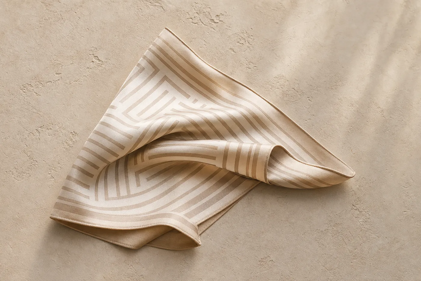 Mini Foulard Carré Soie Touch — Essentiel